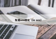 东港seo优化（in seo）
