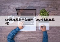 seo优化软件平台推荐（seo排名优化软件）